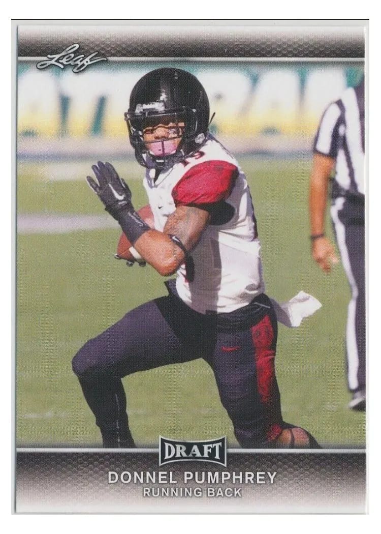 2017 Leaf Draft Donnel Pumphrey #28 card