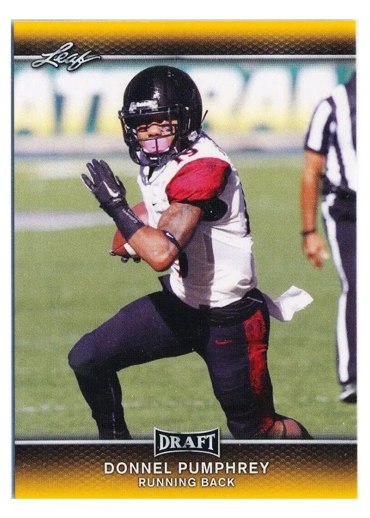 2017 Leaf Draft Donnel Pumphrey #28 card