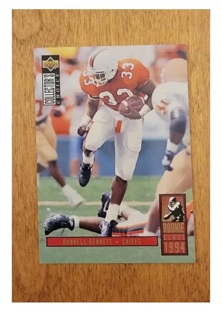 1994 Collector's Choice Donnell Bennett #20 card
