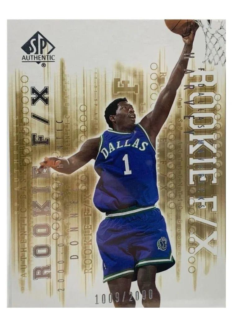 2000 SP Authentic Donnell Harvey #112 card