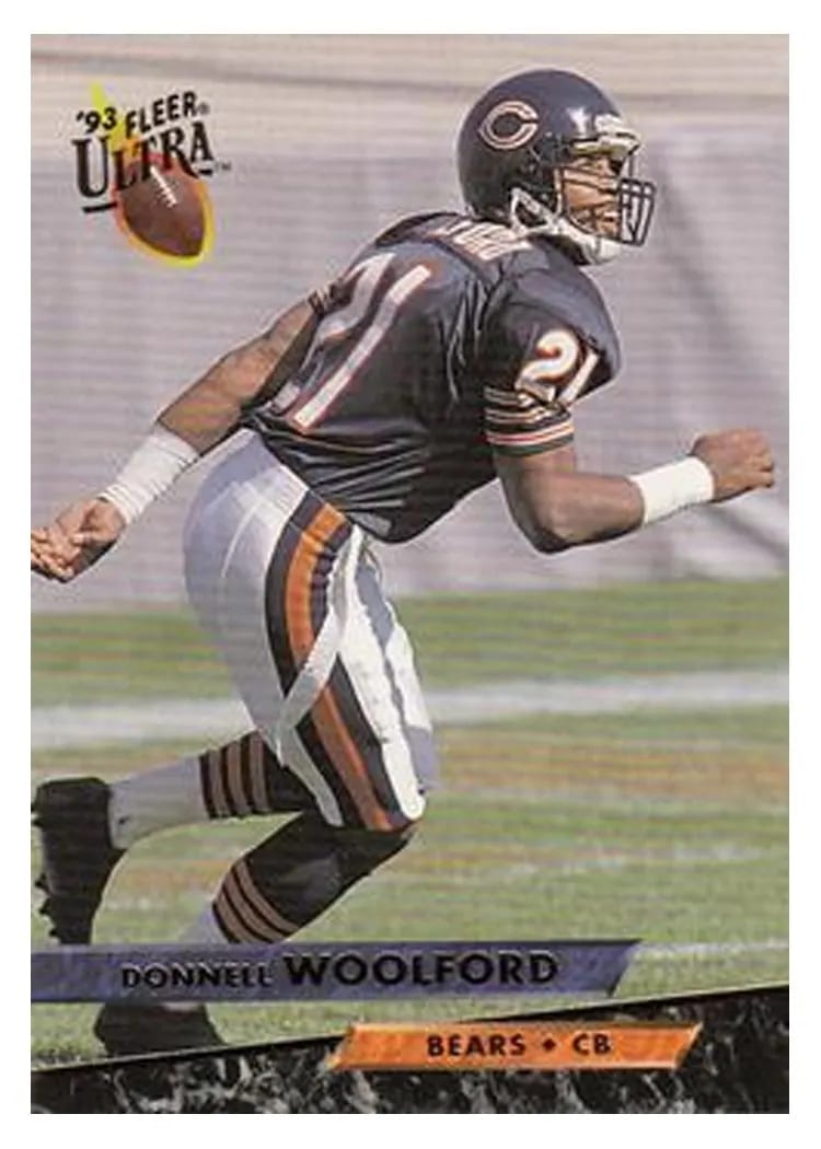1993 Ultra Donnell Woolford #54 card