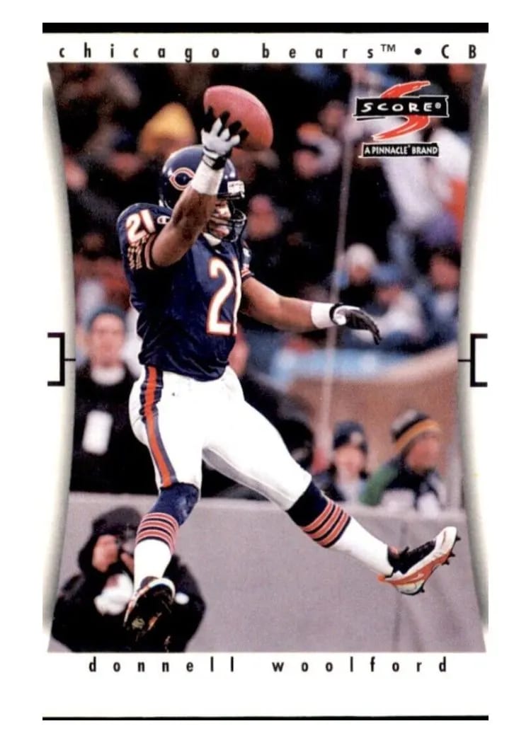 1997 Panini Score Donnell Woolford #23 card