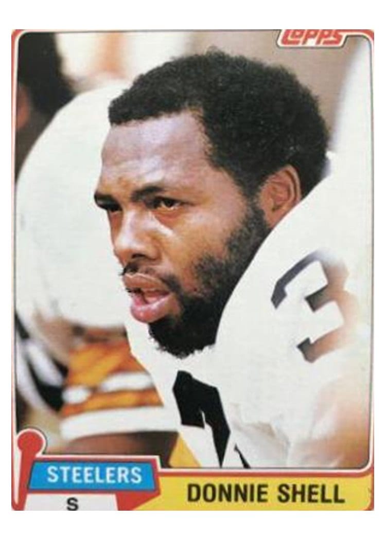 1981 Topps Donnie Shell #90 card