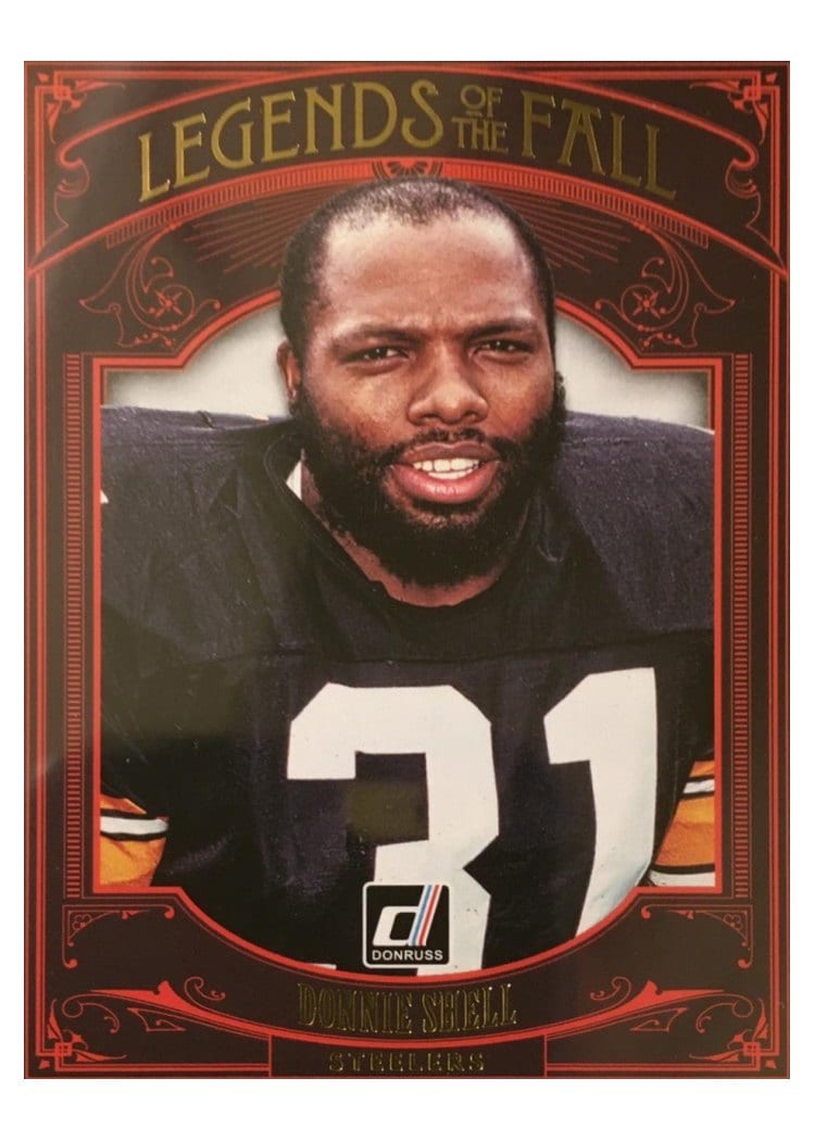 2020 Donruss Legends of the Fall Donnie Shell #LF-DS card