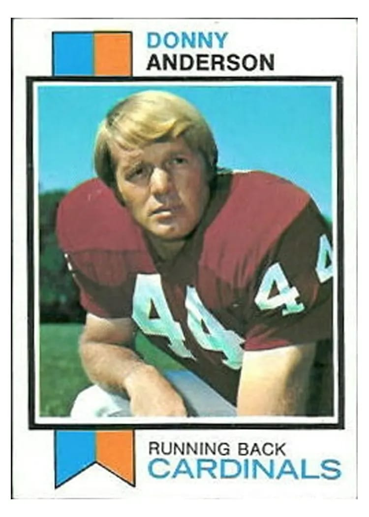 1973 Topps Donny Anderson #485 card