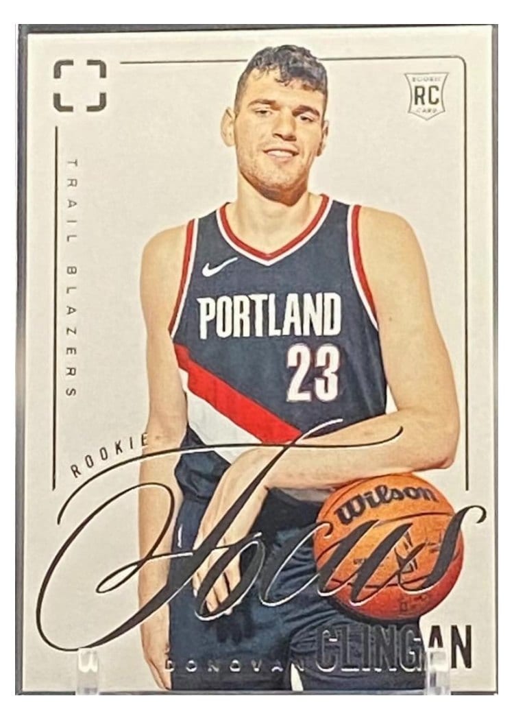 2024-25 Panini Photogenic Rookie Focus Set Donovan Clingan #1 card