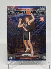 2024-25 Panini Prizm Fireworks Donovan Clingan #9