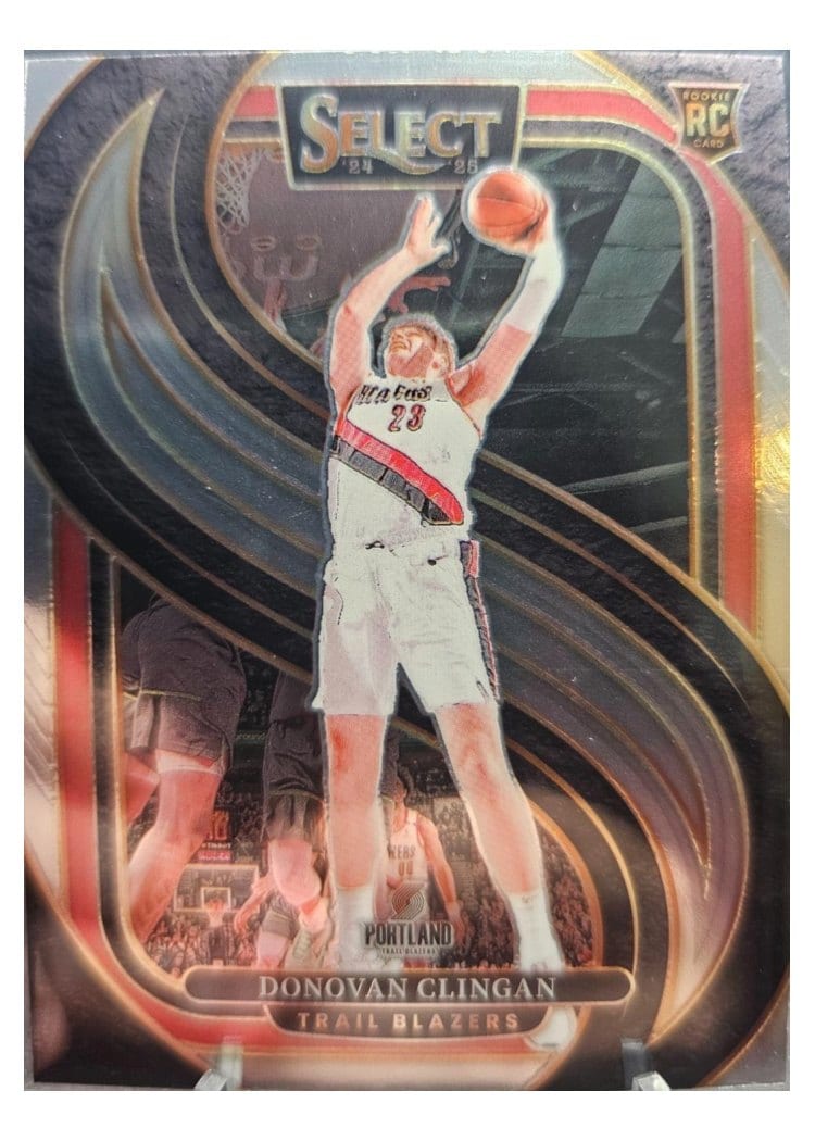 2024-25 Panini Select Base Set Donovan Clingan #199 card