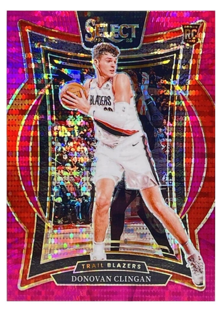 2024-25 Panini Select Base Set Donovan Clingan #69 card