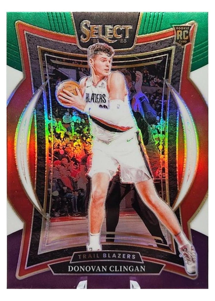 2024-25 Panini Select Base Set Donovan Clingan #69 card