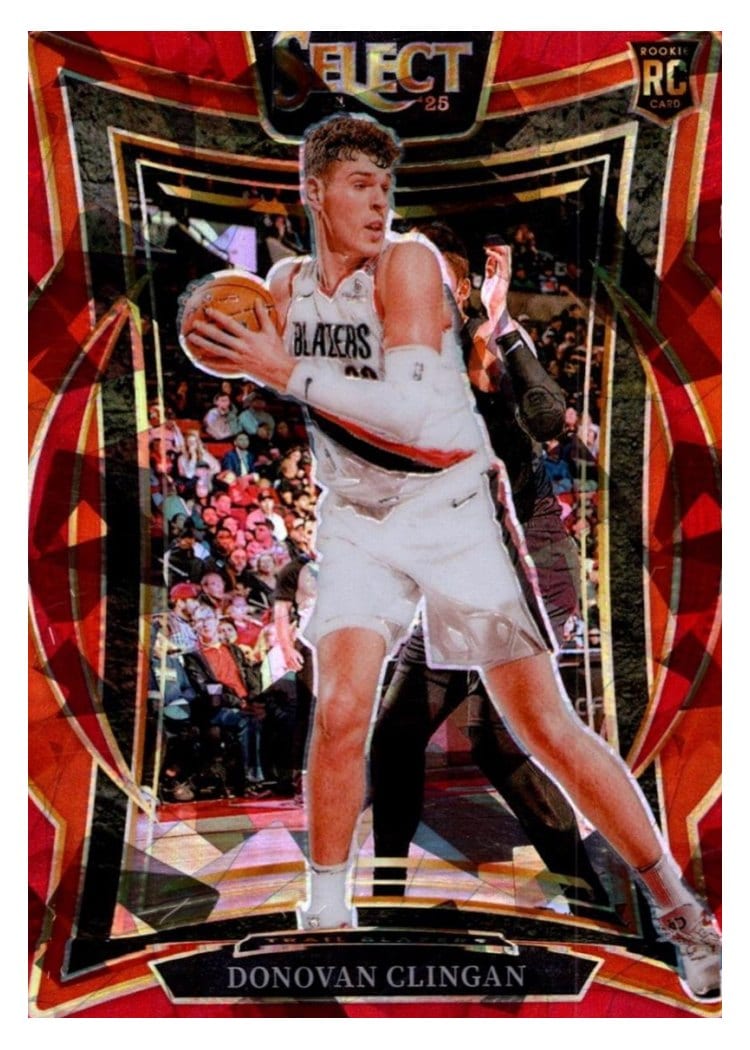 2024-25 Panini Select Base Set Donovan Clingan #69 card
