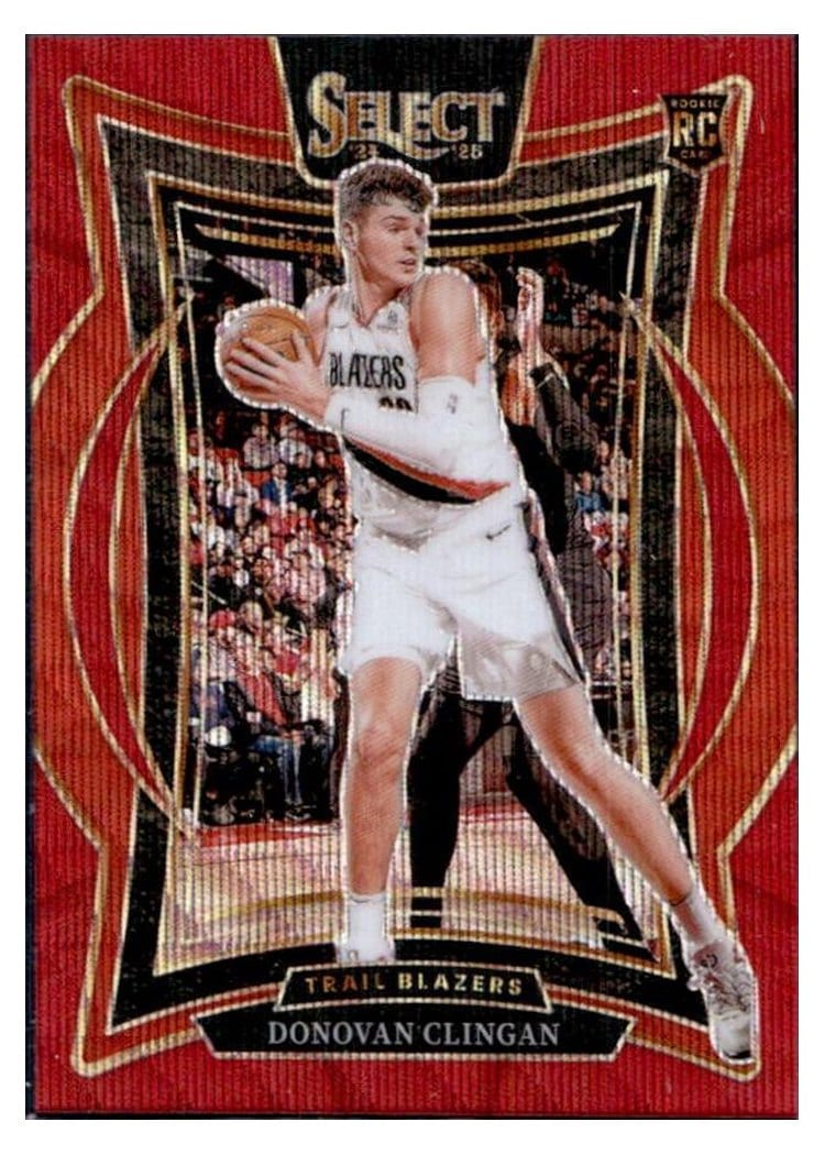 2024-25 Panini Select Base Set Donovan Clingan #69 card