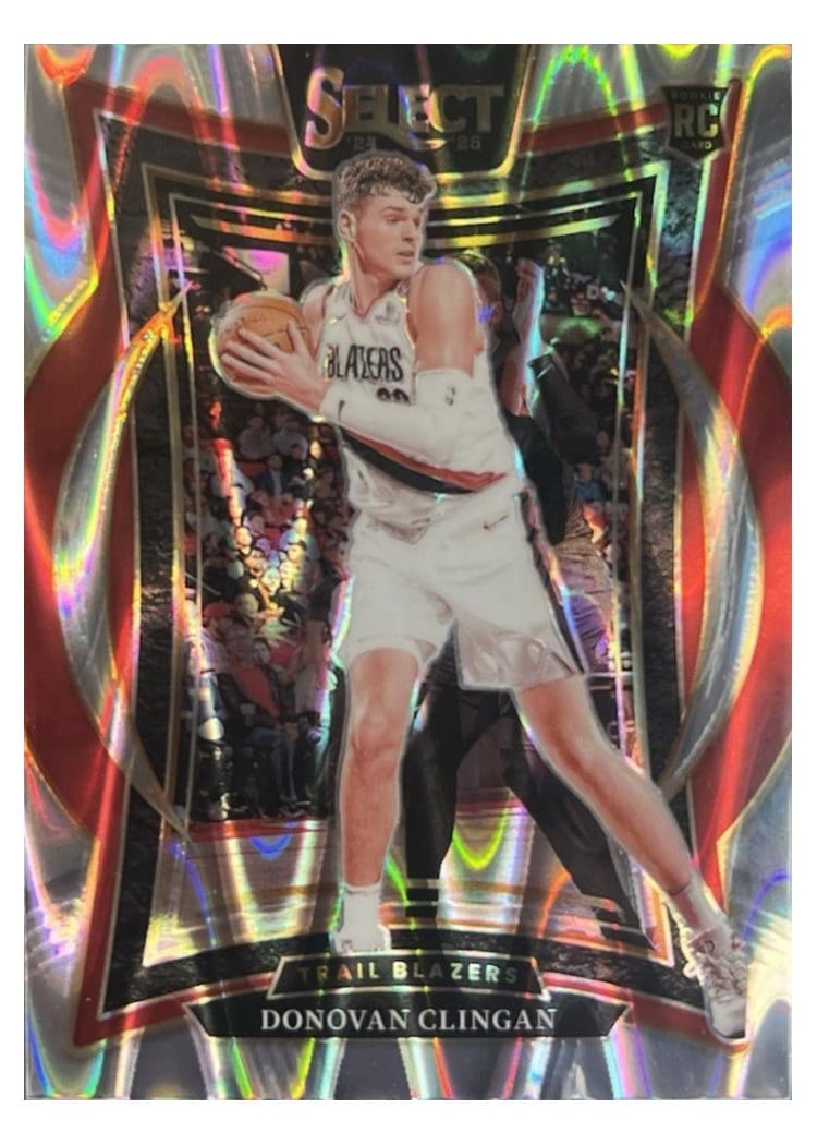 2024-25 Panini Select Base Set Donovan Clingan #69 card