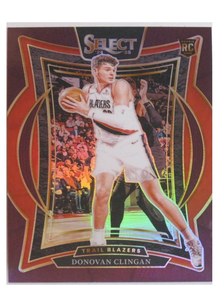 2024-25 Panini Select Base Set Donovan Clingan #69 card