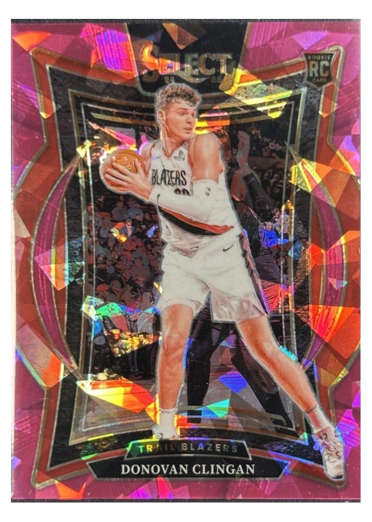 2024-25 Panini Select Base Set Donovan Clingan #69 card