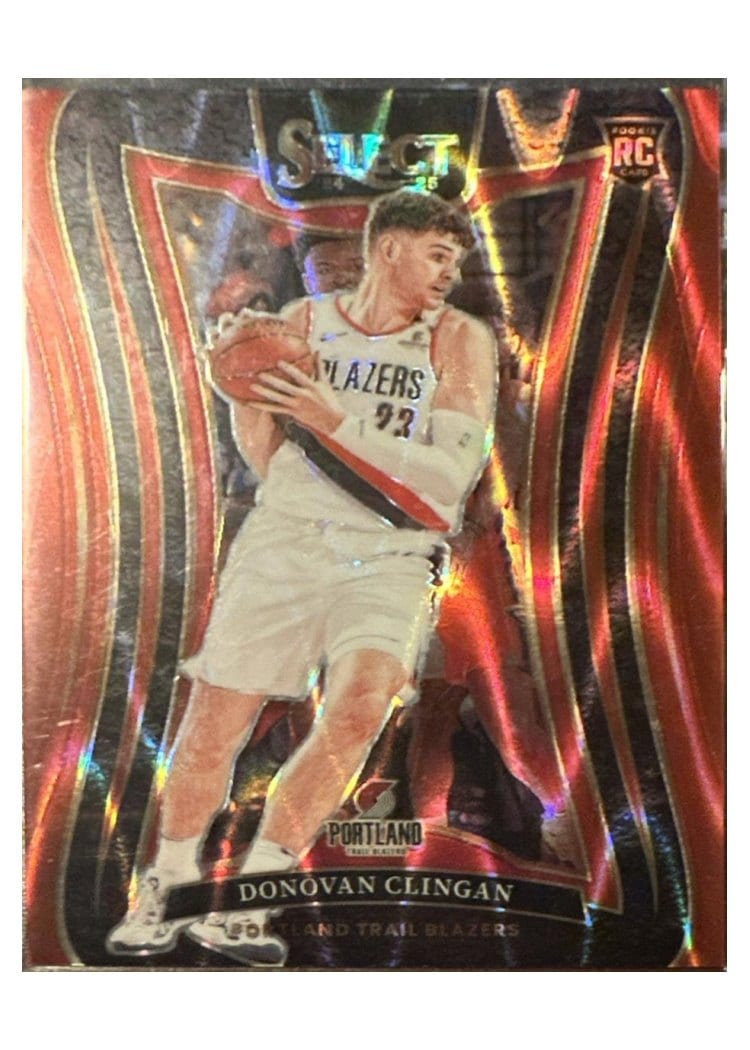 2024-25 Panini Select Base Set Donovan Clingan #69 card