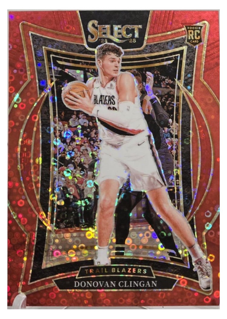 2024-25 Panini Select Base Set Donovan Clingan #69 card