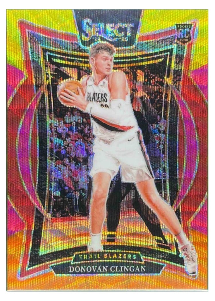 2024-25 Panini Select Base Set Donovan Clingan #69 card