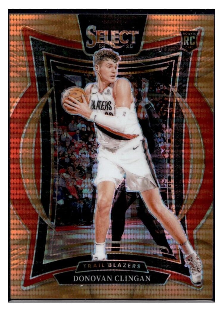 2024-25 Panini Select Base Set Donovan Clingan #69 card