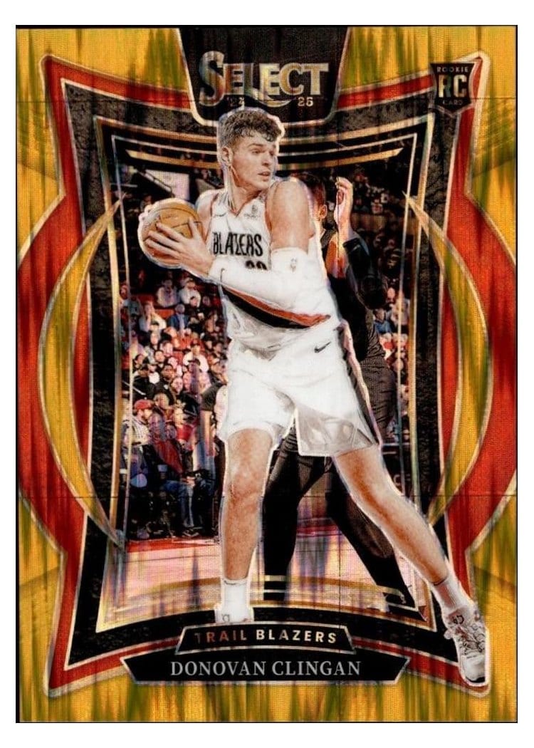 2024-25 Panini Select Base Set Donovan Clingan #69 card