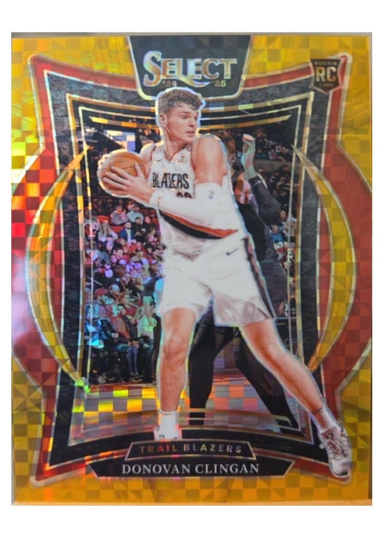 2024-25 Panini Select Base Set Donovan Clingan #69 card