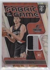 2024-25 Panini Totally Certified Fabric of the Game Rookies Donovan Clingan #FGR-DVC card