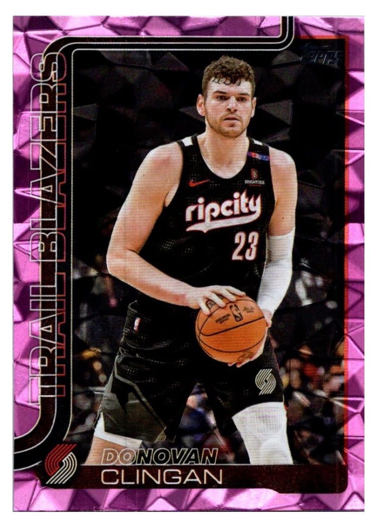 2025-26 Topps Base Set Donovan Clingan #126 card