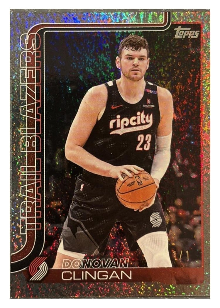2025-26 Topps Base Set Donovan Clingan #126 card