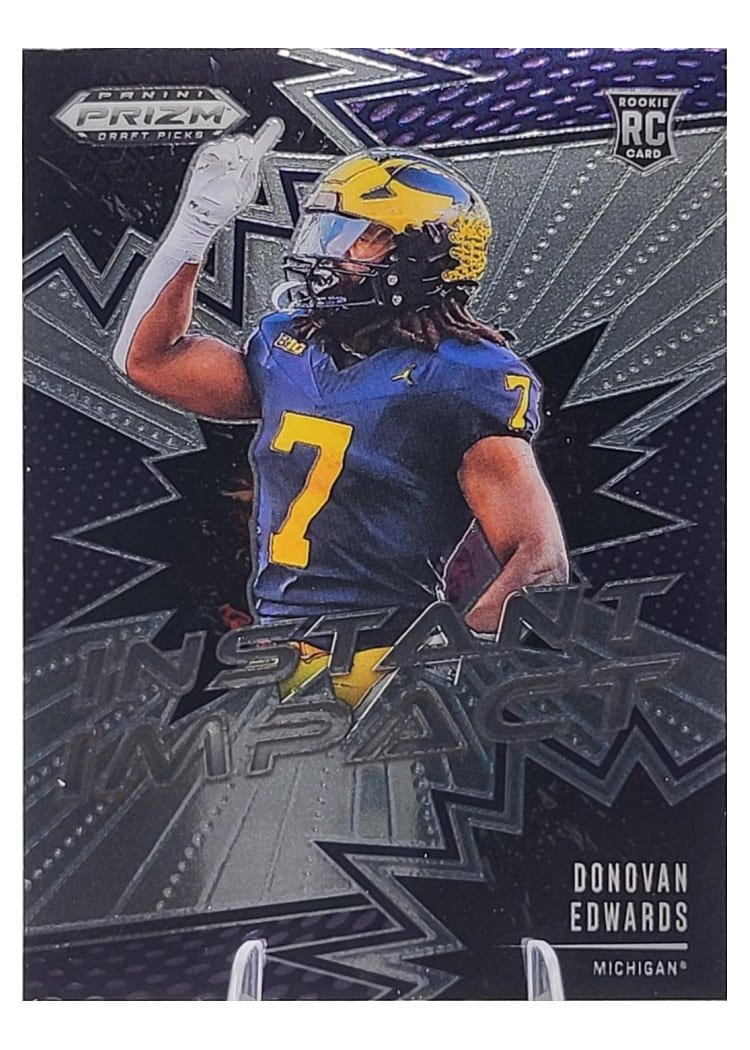 2025 Panini Prizm Draft Picks Instant Impact Donovan Edwards #6