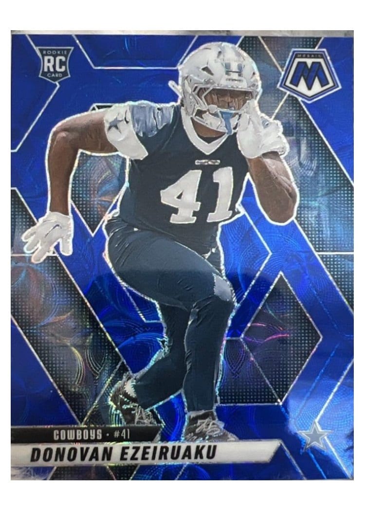 2025 Panini Mosaic Base Set Donovan Ezeiruaku Blue Scope #337 card