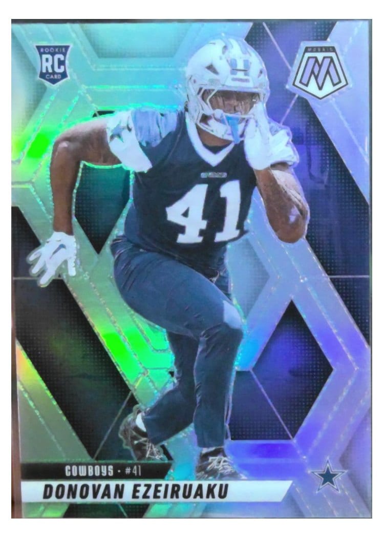 2025 Panini Mosaic Base Set Donovan Ezeiruaku Silver #337 card