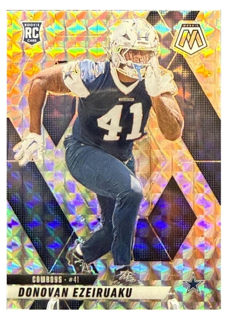 2025 Panini Mosaic Base Set Donovan Ezeiruaku #337 card