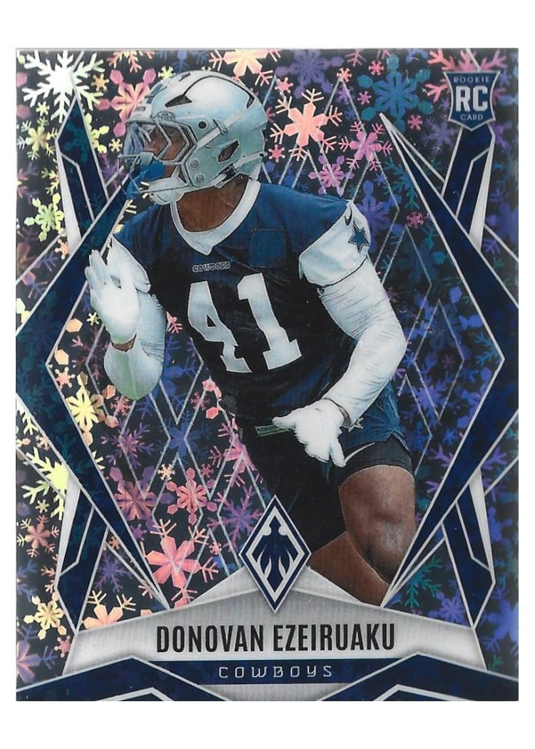 2025 Panini Phoenix Base Set Donovan Ezeiruaku Silver Winter #209 card