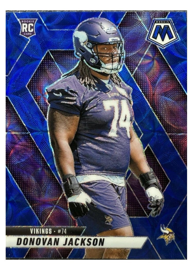 2025 Panini Mosaic Base Set Donovan Jackson #388 card
