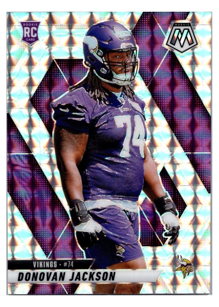 2025 Panini Mosaic Base Set Donovan Jackson #388 card