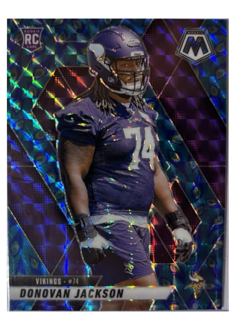 2025 Panini Mosaic Base Set Donovan Jackson #388 card
