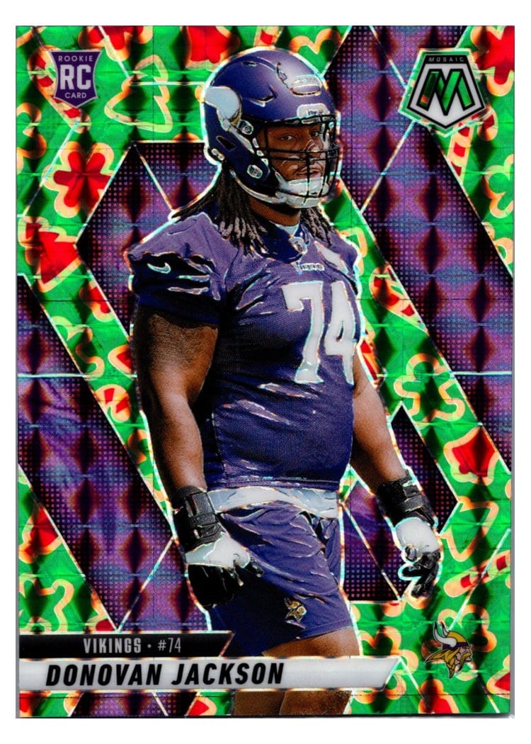 2025 Panini Mosaic Base Set Donovan Jackson #388 card