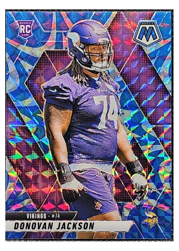 2025 Panini Mosaic Base Set Donovan Jackson #388 card