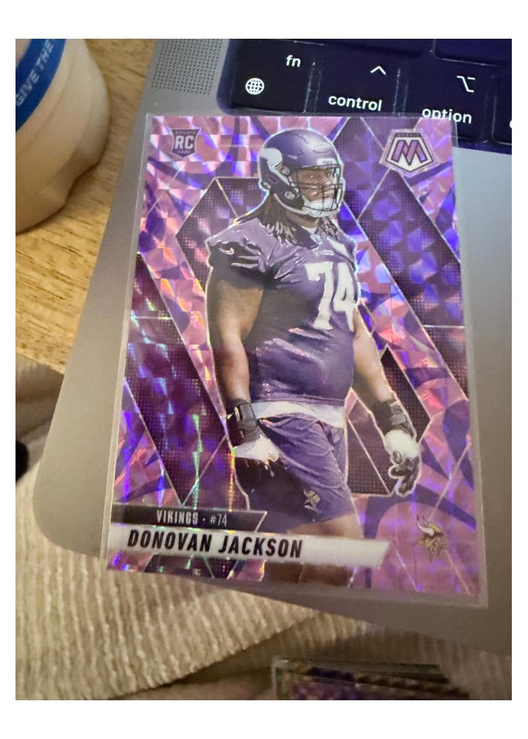 2025 Panini Mosaic Base Set Donovan Jackson #388 card