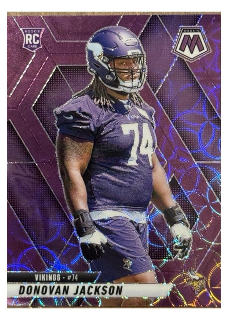2025 Panini Mosaic Base Set Donovan Jackson #388 card