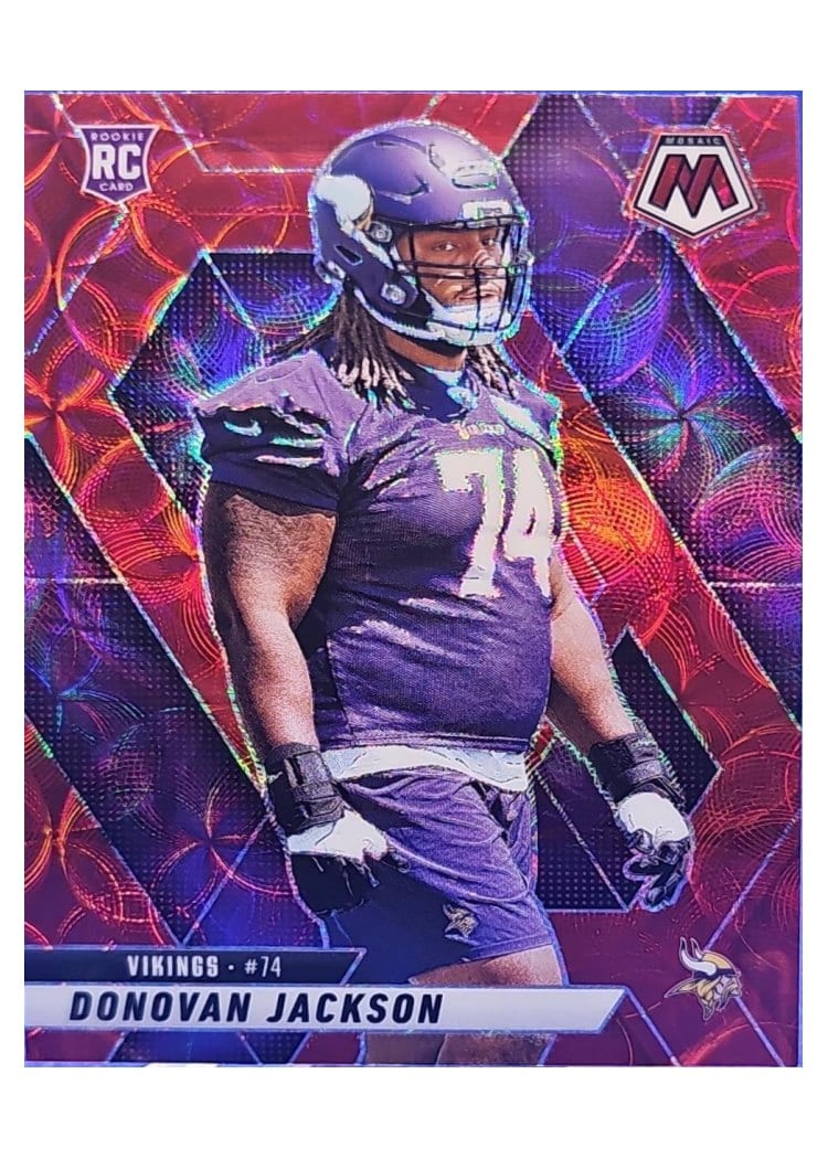 2025 Panini Mosaic Base Set Donovan Jackson #388 card