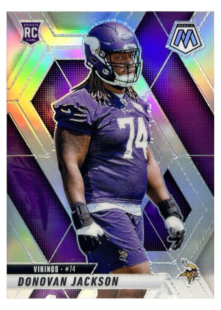 2025 Panini Mosaic Base Set Donovan Jackson #388 card