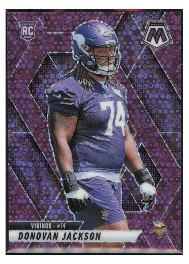 2025 Panini Mosaic Base Set Donovan Jackson #388 card