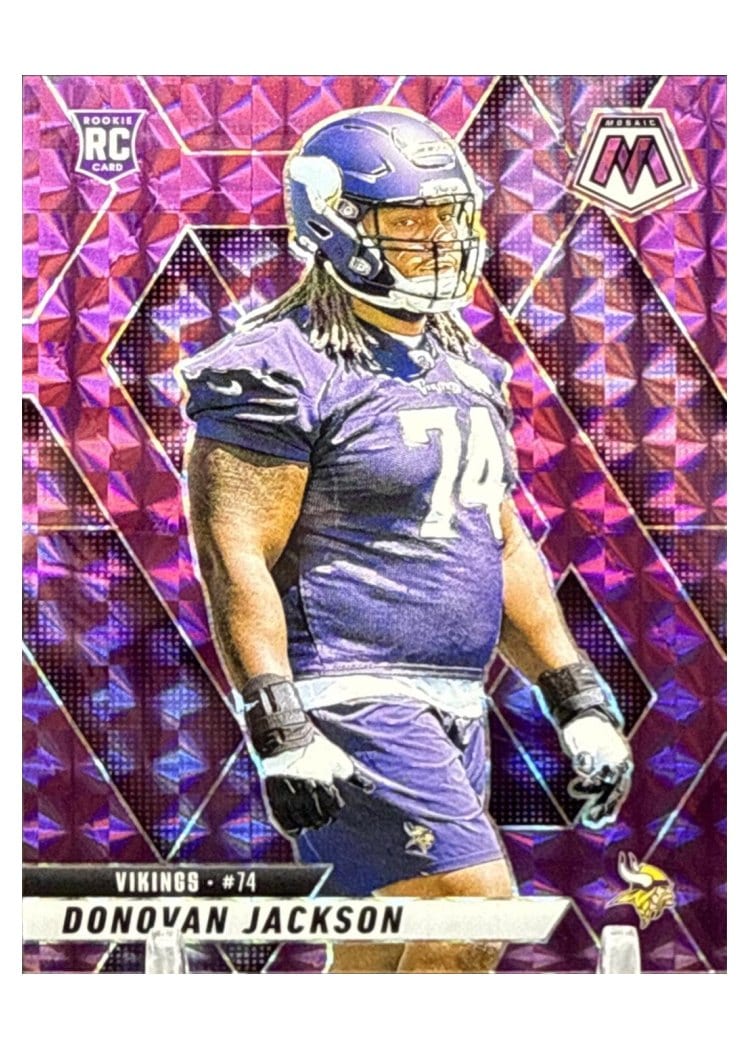 2025 Panini Mosaic Base Set Donovan Jackson #388 card