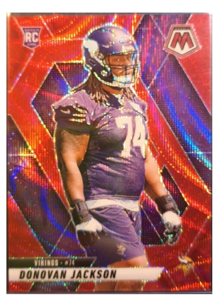 2025 Panini Mosaic Base Set Donovan Jackson #388 card
