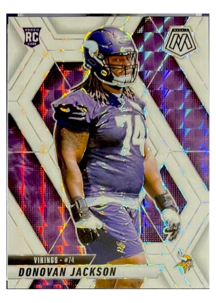2025 Panini Mosaic Base Set Donovan Jackson #388 card