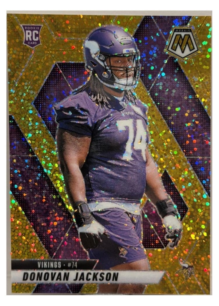 2025 Panini Mosaic Base Set Donovan Jackson #388 card