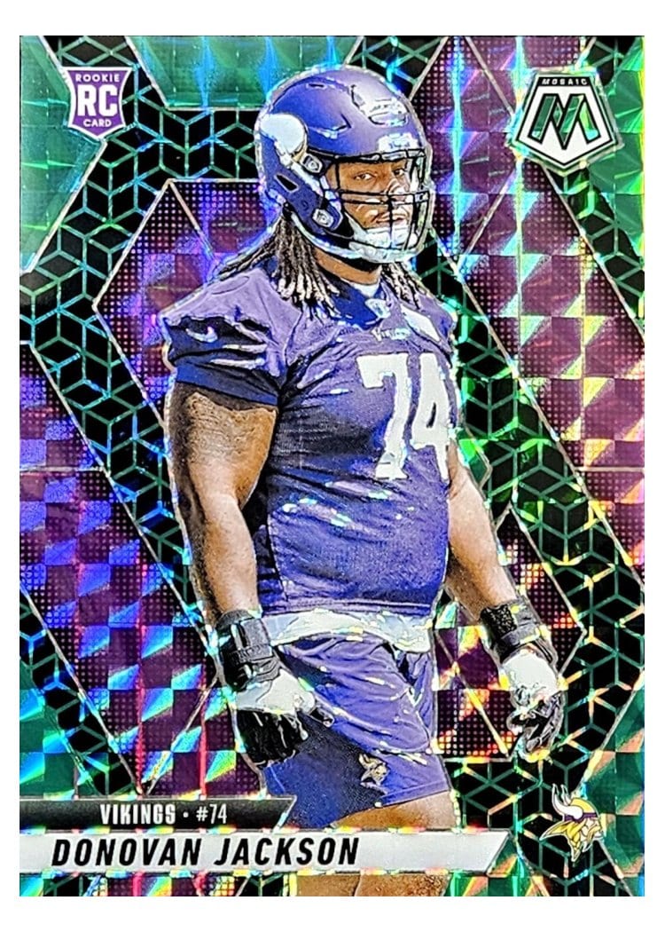 2025 Panini Mosaic Base Set Donovan Jackson #388 card