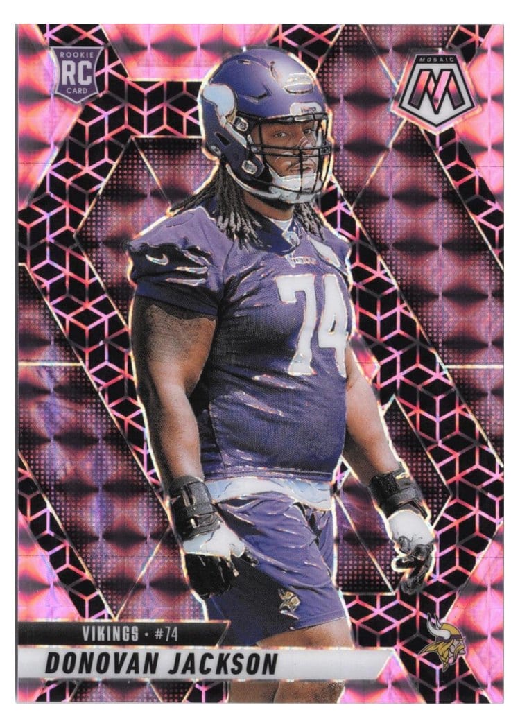 2025 Panini Mosaic Base Set Donovan Jackson #388 card