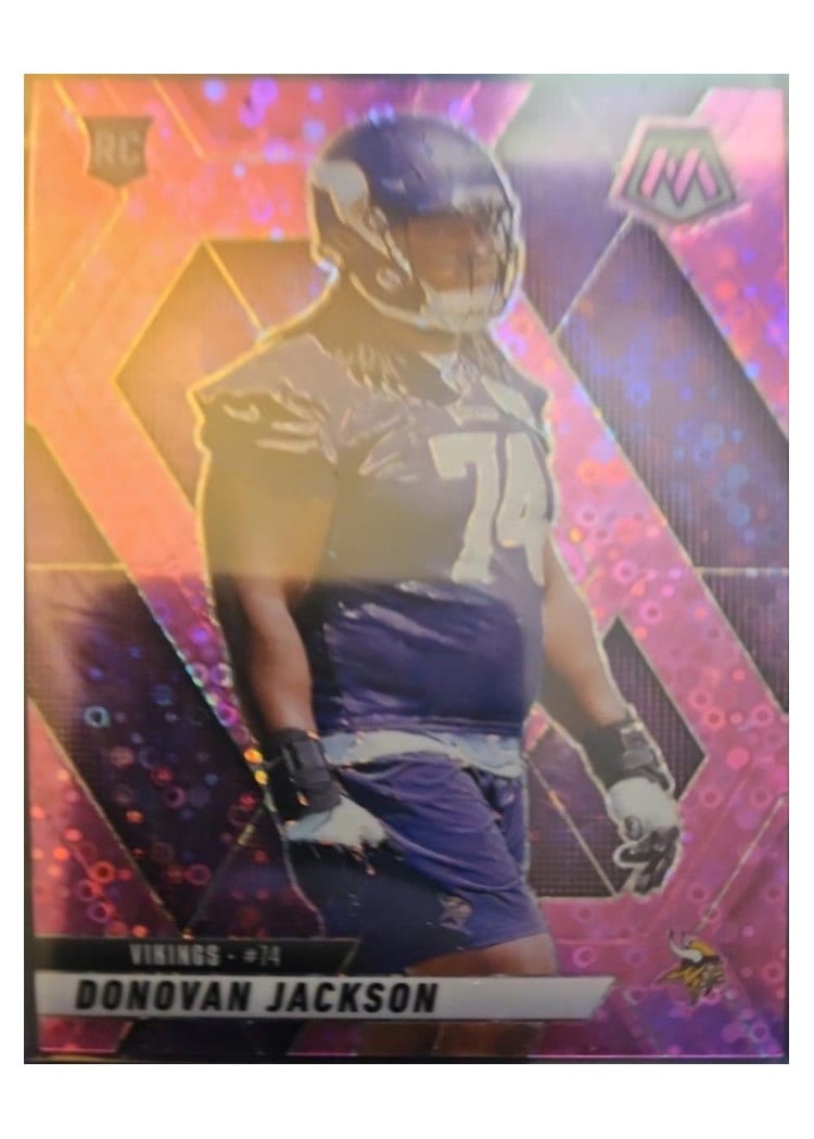 2025 Panini Mosaic Base Set Donovan Jackson #388 card